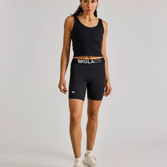 Wolaco North Moore Biker Short 2 (Black, 7 inch inseam) - Picture 3 of 5